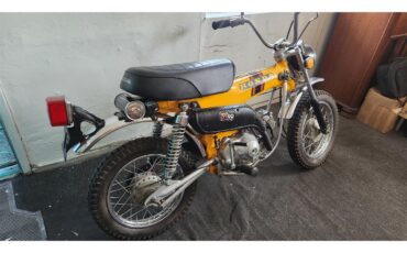 Honda-Motorcycle-1974-Yellow-Black-6