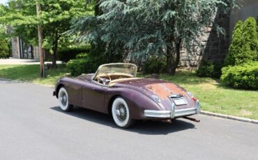 Jaguar-Xk150-1960-Burgundy-Tan-4