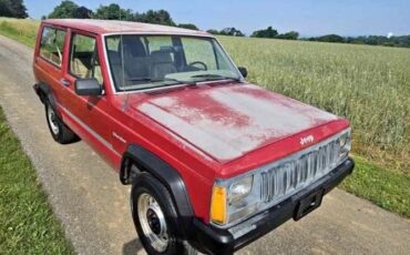 Jeep-Cherokee-1992-Red-Tan