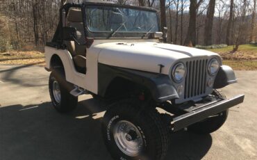 Jeep-Cj5-1972-Tan-Black-11