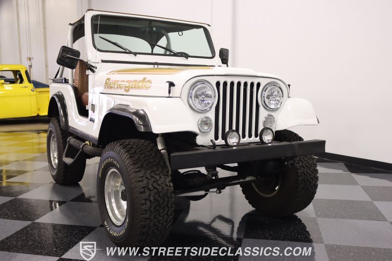 Jeep-Cj5-1978-White-Tan-14