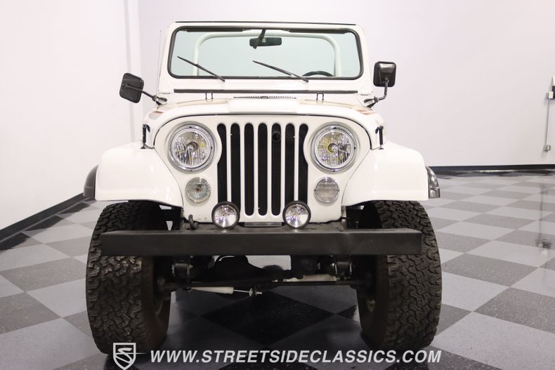 Jeep-Cj5-1978-White-Tan-15