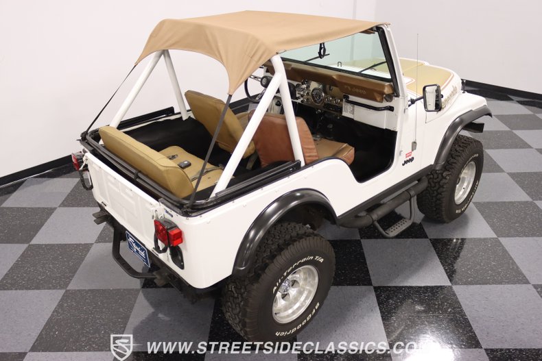 Jeep-Cj5-1978-White-Tan-27