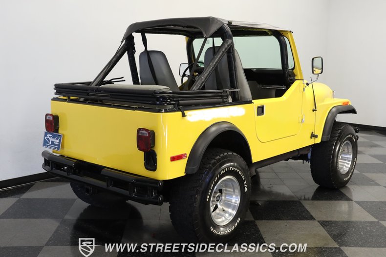 Jeep-Cj7-1976-Yellow-Gray-12