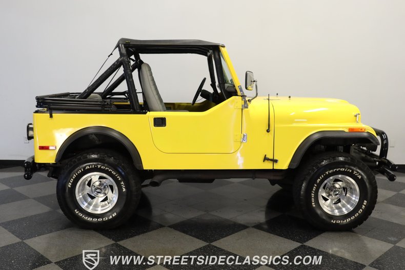 Jeep-Cj7-1976-Yellow-Gray-14