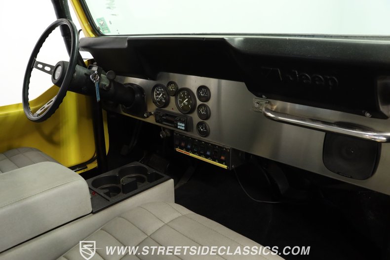 Jeep-Cj7-1976-Yellow-Gray-38