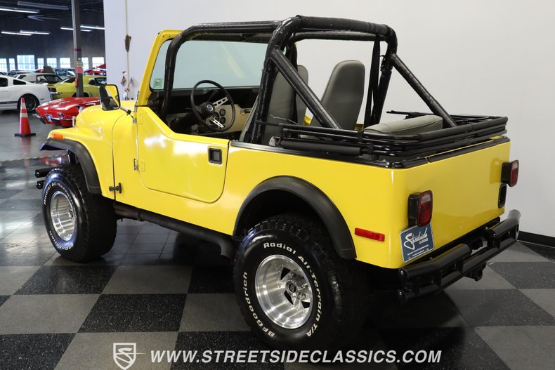 Jeep-Cj7-1976-Yellow-Gray-8