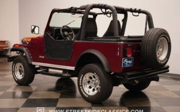 Jeep-Cj7-1978-Maroon-Black-19