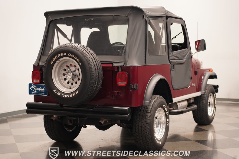 Jeep-Cj7-1978-Maroon-Black-22