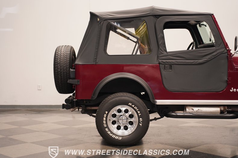 Jeep-Cj7-1978-Maroon-Black-38