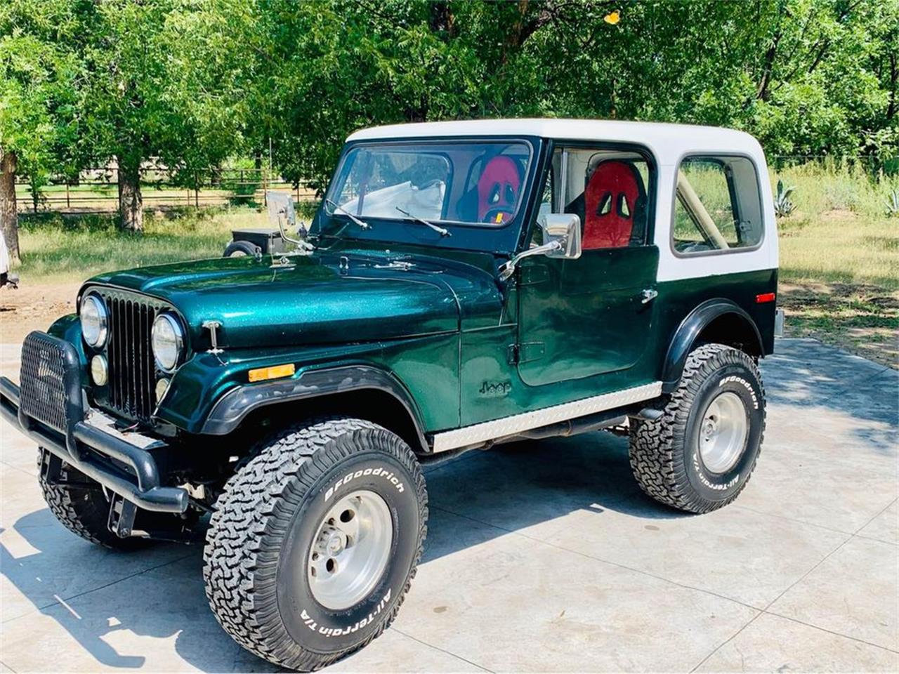 Jeep-Cj7-1979-Green-Red-Black