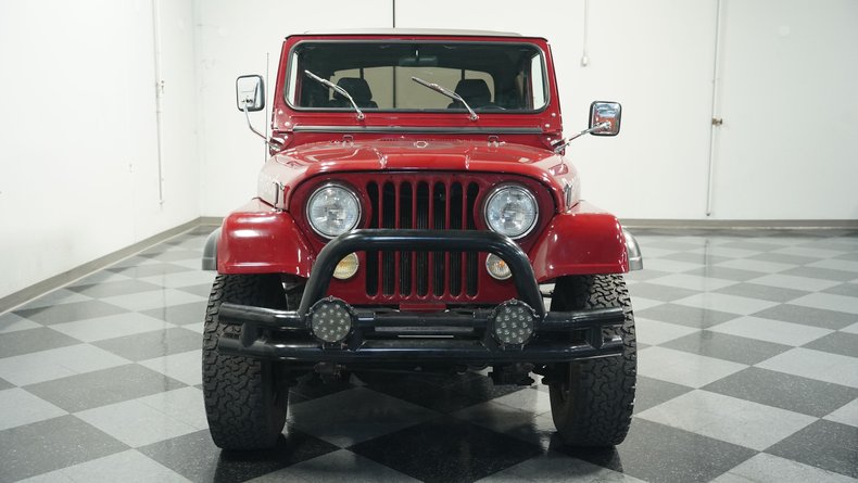 Jeep-Cj7-1980-Burgundy-Black-15