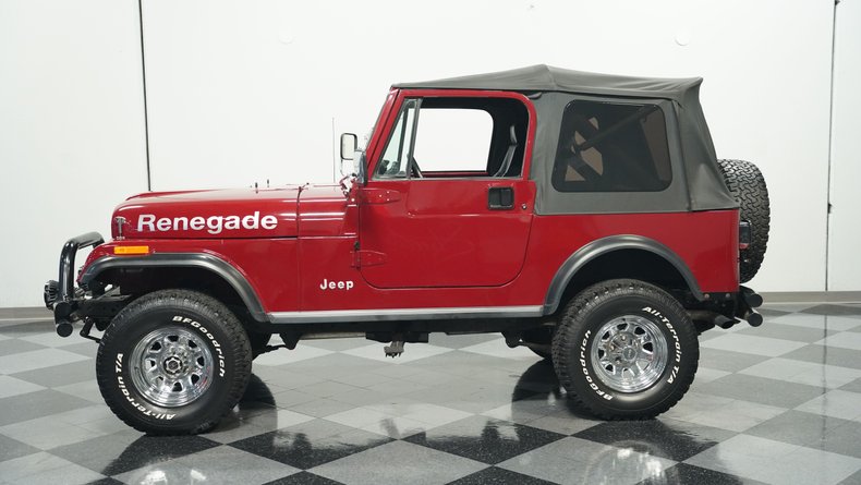 Jeep-Cj7-1980-Burgundy-Black