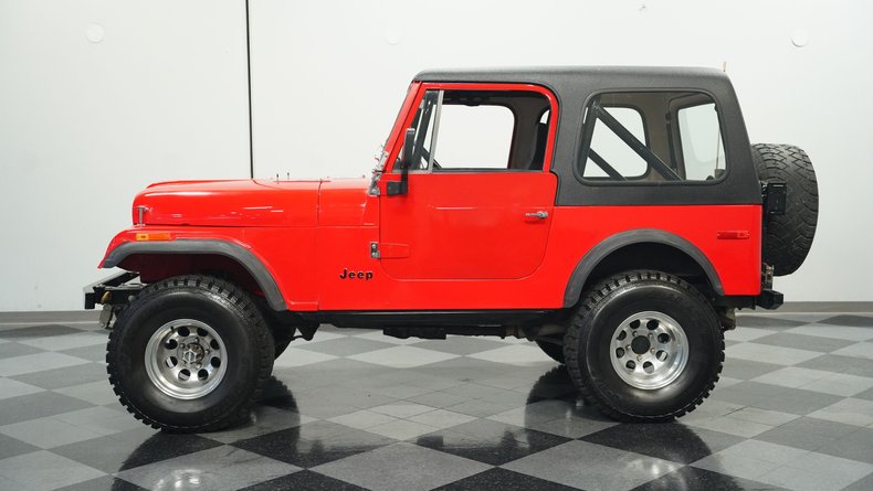 Jeep-Cj7-1980-Cardinal-Red-Black-ampamp-Red