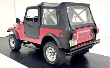 Jeep-Cj7-1980-Dark-Red-Metallic-Black-1
