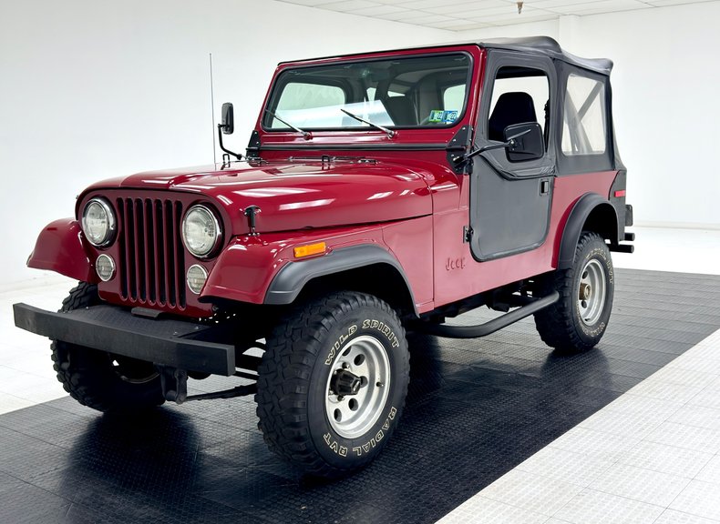 Jeep-Cj7-1980-Dark-Red-Metallic-Black-49