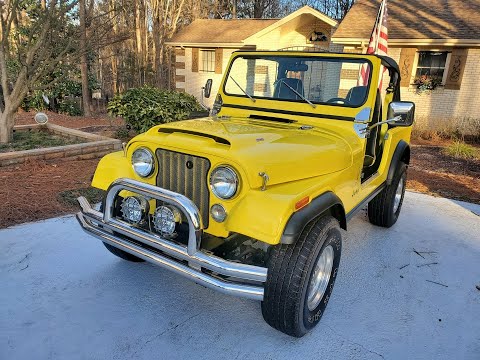 Jeep-Cj7-1981-Yellow-Black-1