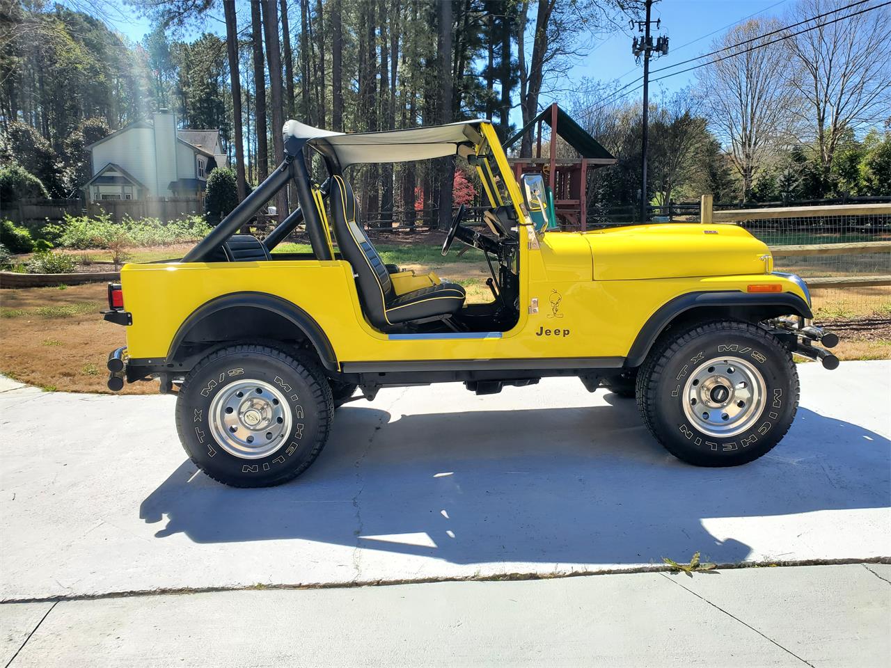 Jeep-Cj7-1981-Yellow-Black-6