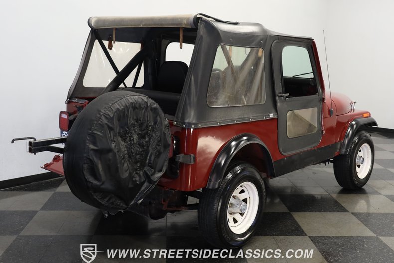 Jeep-Cj7-1982-Burgundy-Black-49