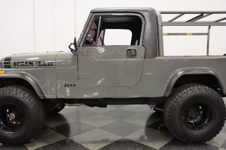 Jeep-Cj8-scrambler-1985-Gray-Black-27