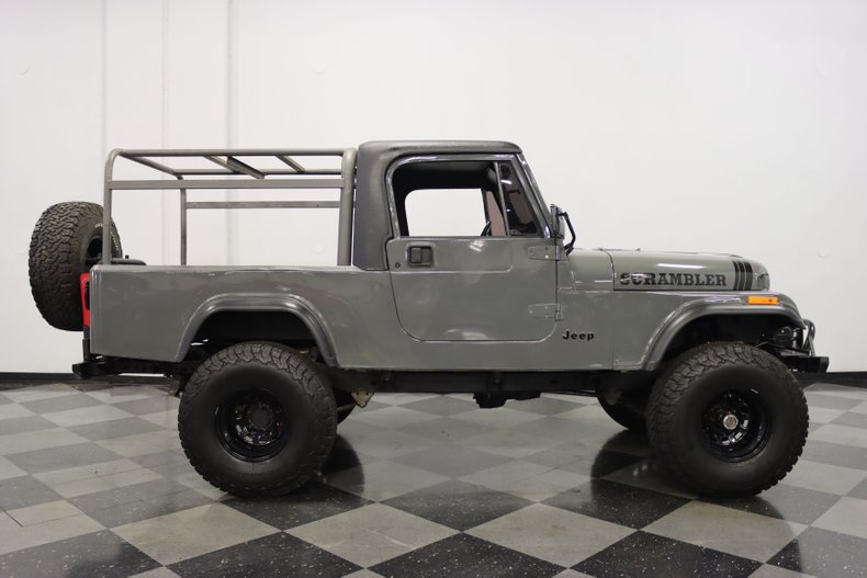 Jeep-Cj8-scrambler-1985-Gray-Black-34
