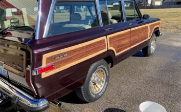 Jeep-Wagoneer-1990-Burgundy-Buckskin
