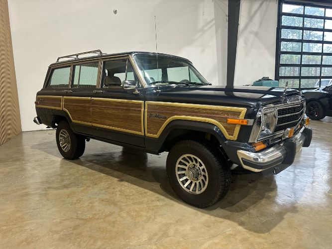 Jeep-Wagoneer-1991-Blue-Tan-Vinyl-7