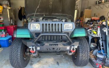 Jeep-Wrangler-1990-Green-Gray-10