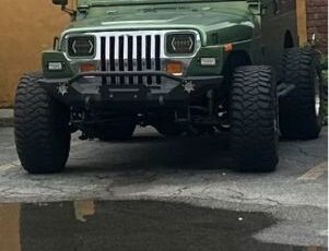 Jeep-Wrangler-1992-Green-1
