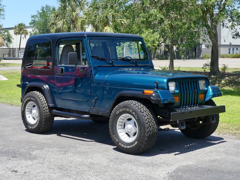 Jeep-Wrangler-1995-Emerald-Green-Metall-Gray-26