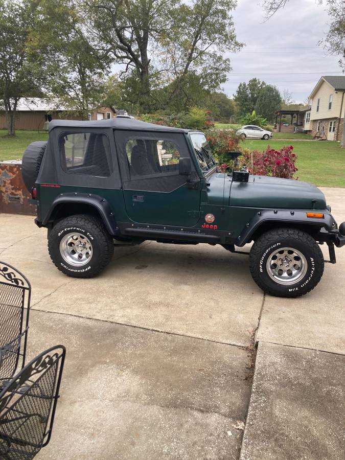 Jeep-Wrangler-yj-1993-green-1