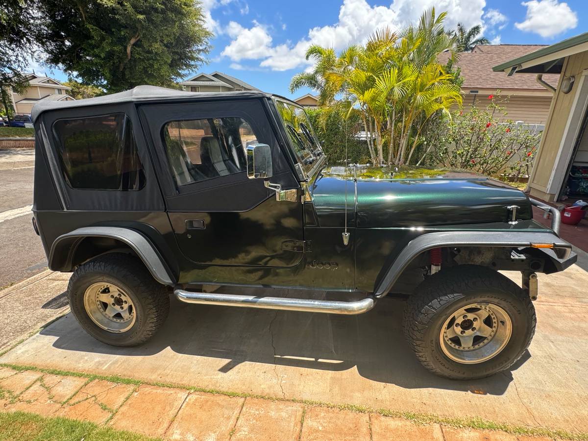 Jeep-wrangler-1991-green-4