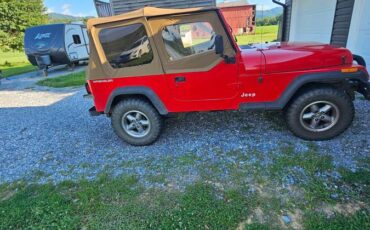 Jeep-wrangler-1995-red