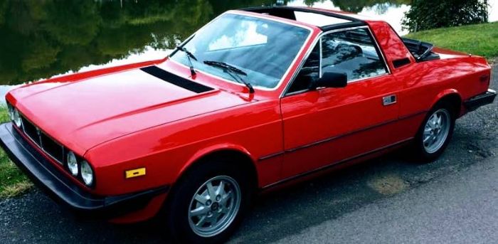 Lancia-Other-1982-Red-Black-Leather