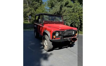 Land-rover-Defender-1995-Red-Black