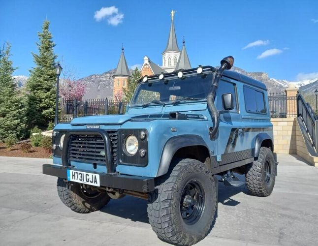 Land-rover-Defender-90-1980-Blue-Gray