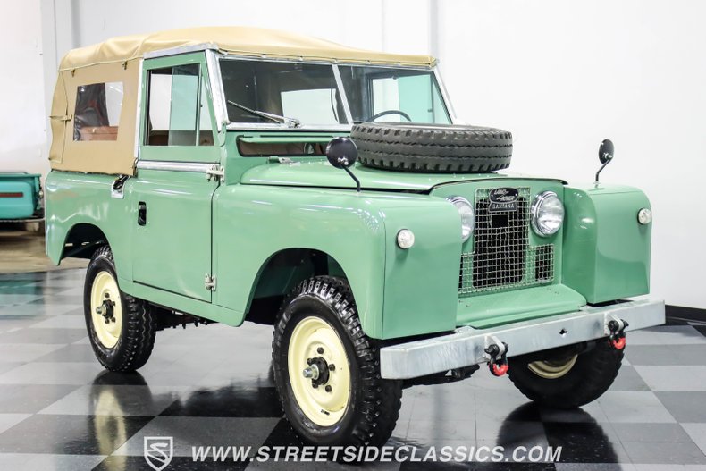 Land-rover-Series-2a-1963-Olive-Tan-18