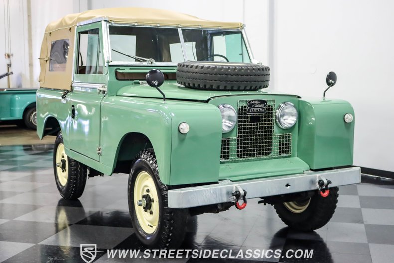 Land-rover-Series-2a-1963-Olive-Tan-19