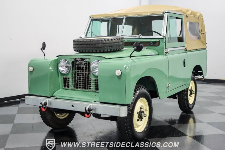 Land-rover-Series-2a-1963-Olive-Tan-21