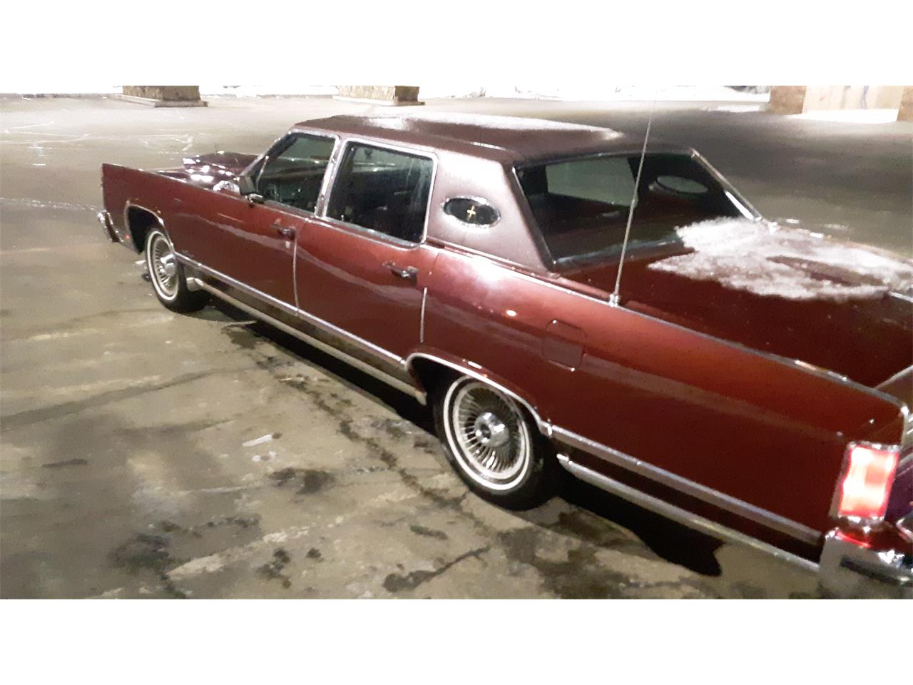 Lincoln-Continental-1978-Maroon-Maroon-Leather-8