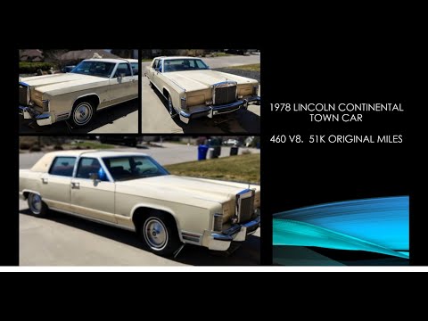Lincoln-Continental-1978-Yellow-Burgandy-1