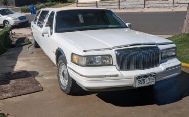 Lincoln-Continental-1995-white