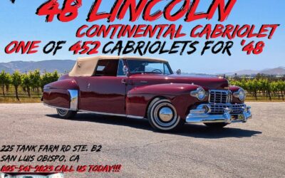 Lincoln Continental cabriolet 1948