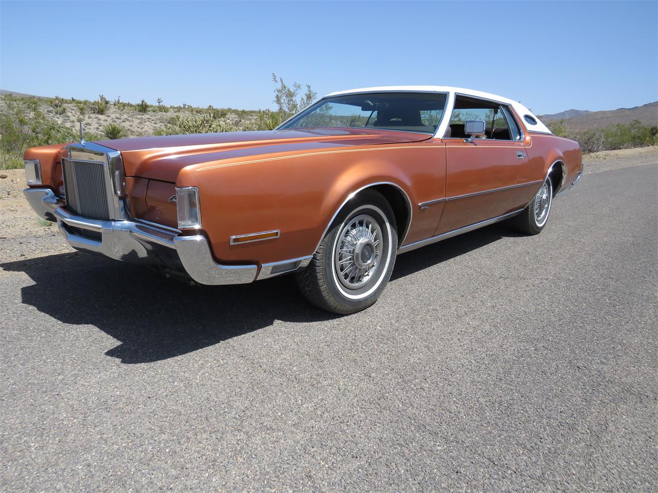 Lincoln-Continental-mark-iv-1972-Gold-Metallic-BROWN-3