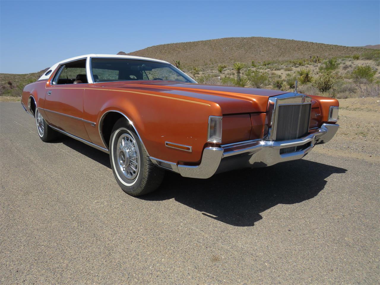 Lincoln-Continental-mark-iv-1972-Gold-Metallic-BROWN-9