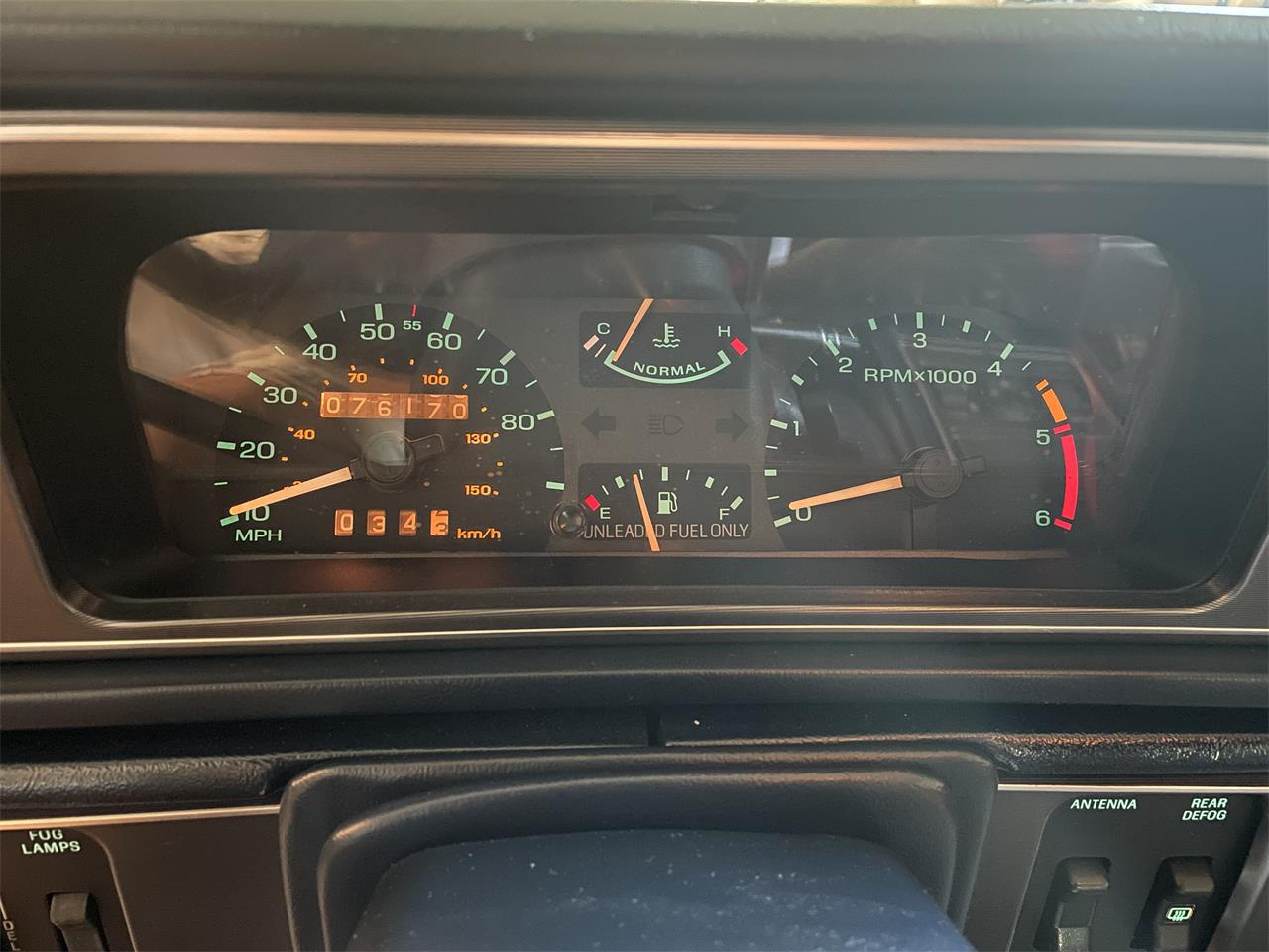 Lincoln-Mark-vii-1988-Blue-Blue-15
