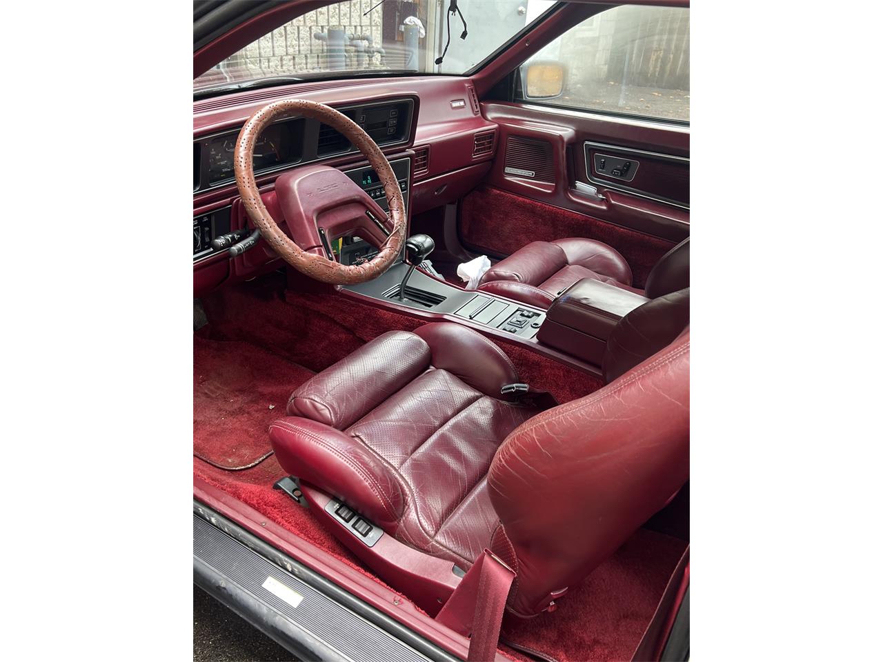 Lincoln-Mark-vii-1989-Maroon-Red-6
