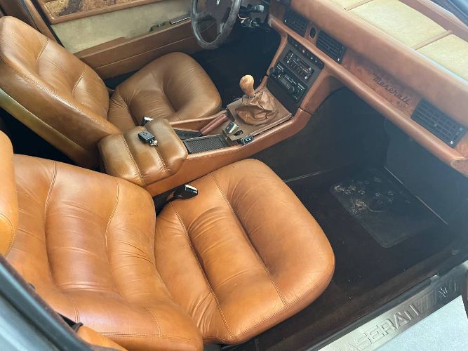 Maserati-425-1986-Green-Leather-18