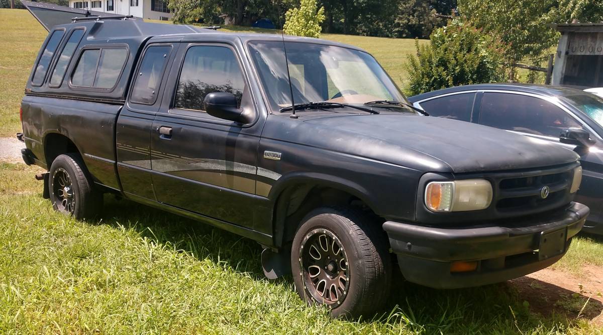 Mazda-B2300-1995-black