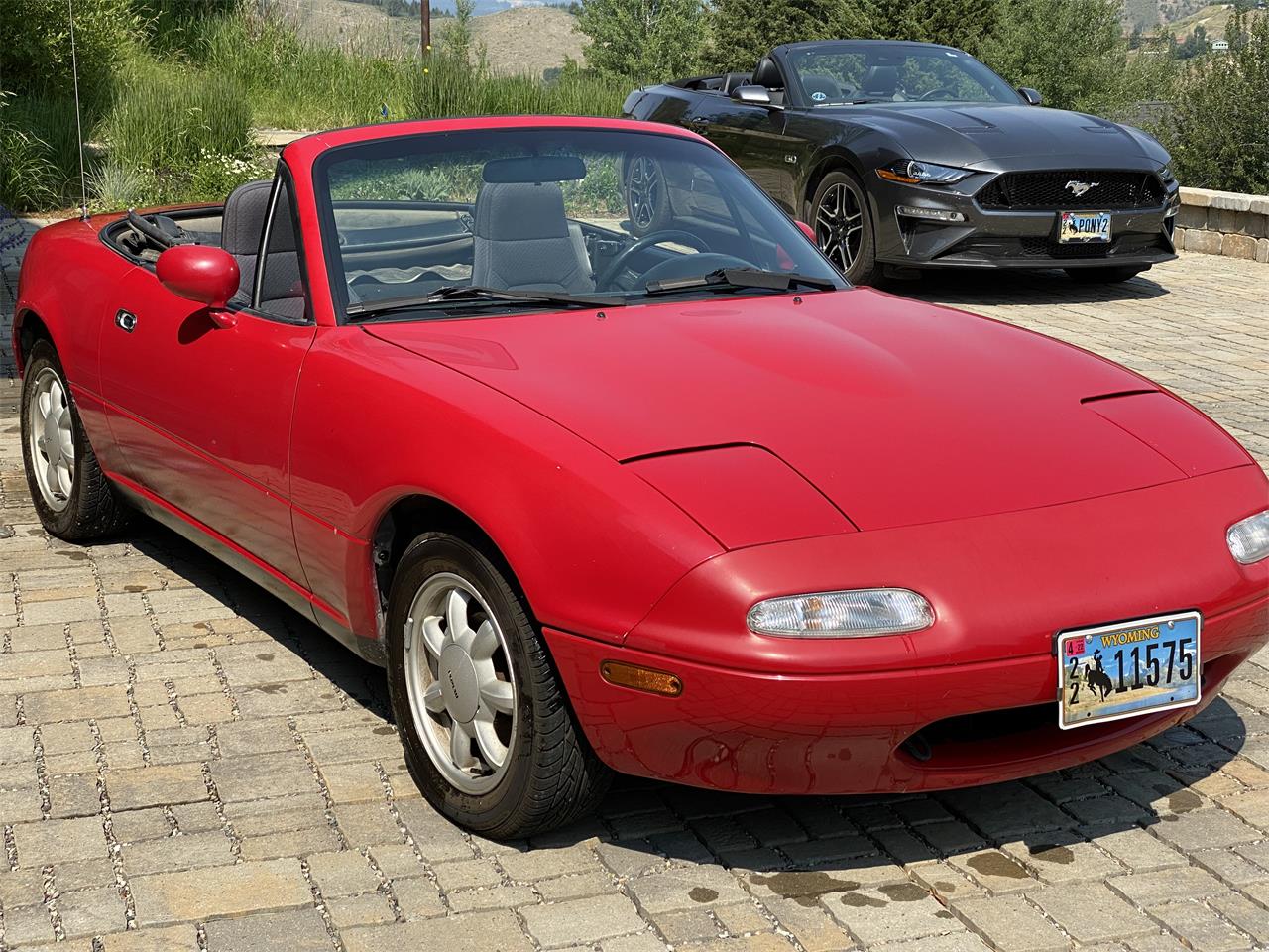 Mazda-Miata-1991-Red-Black-1